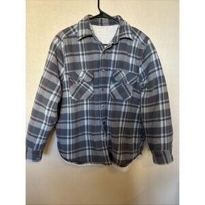 Urban pipeline men's flannel Sherpa lined Size M Tag Size Has Been Removed